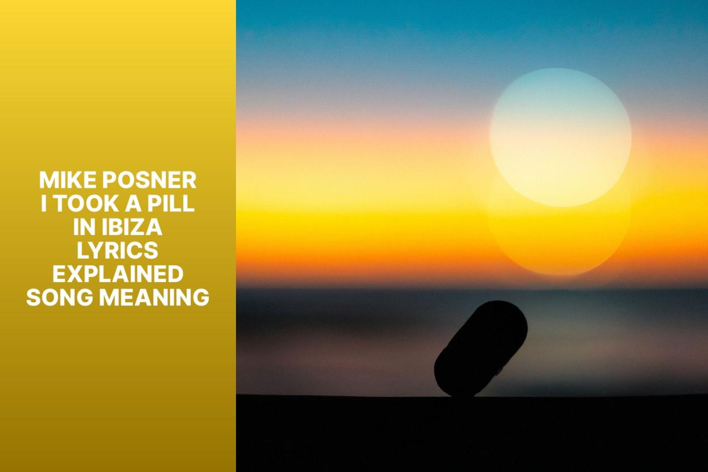 Mike Posner's Ibiza Confession: The Avicii Connection & Aftermath